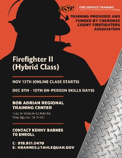 Firefighter II Training